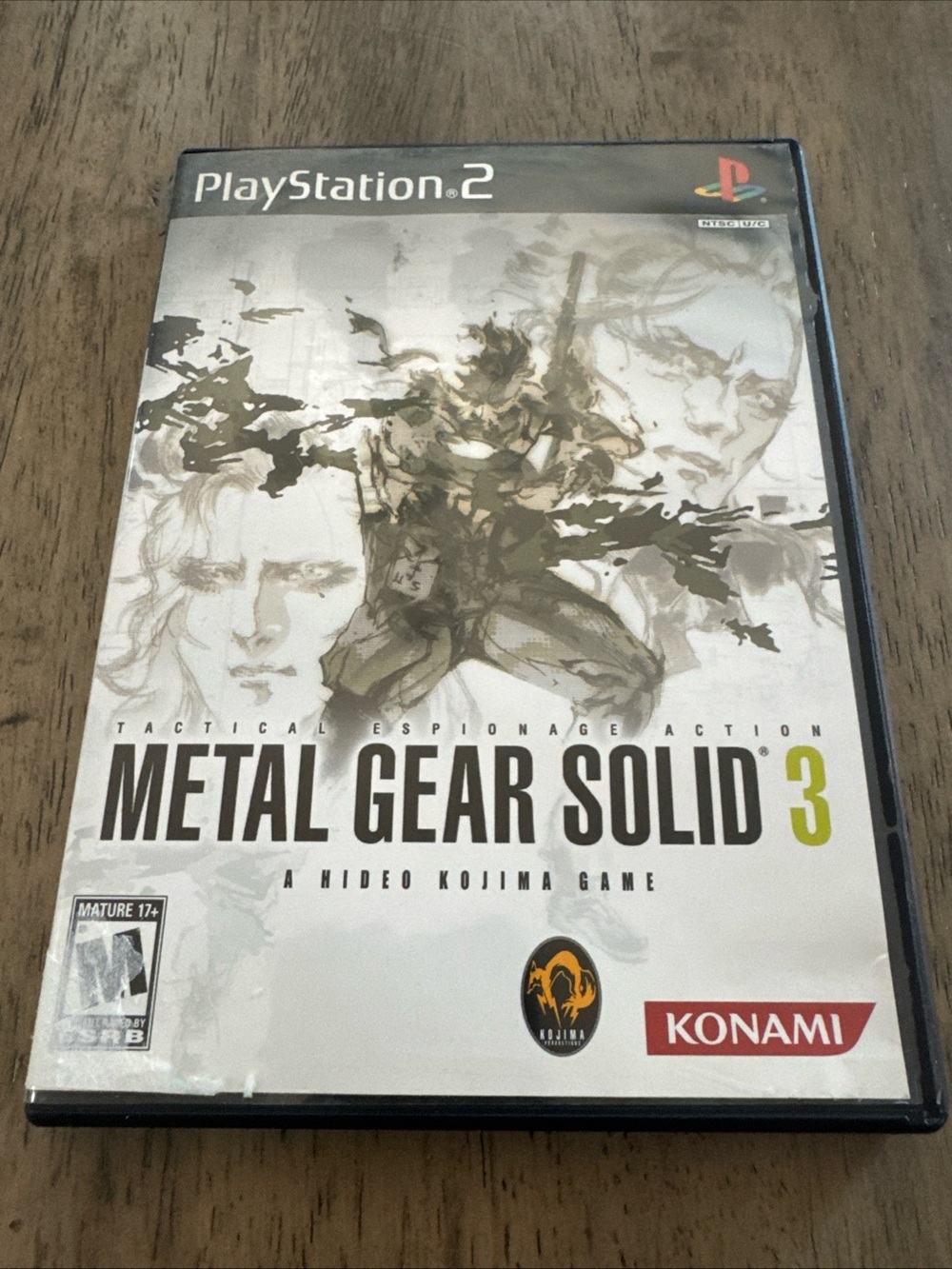 Konami Metal Gear Solid 3 (PlayStation 2) - White